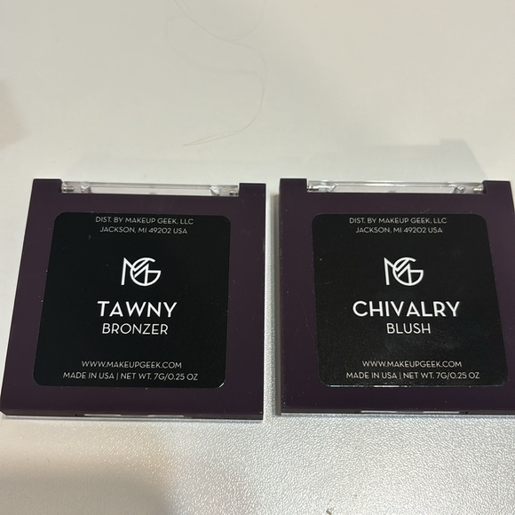 Makeup Geek Bundle of brand new Brushes, brow duos, bronzer, and blush. Discont. - Picture 5 of 5